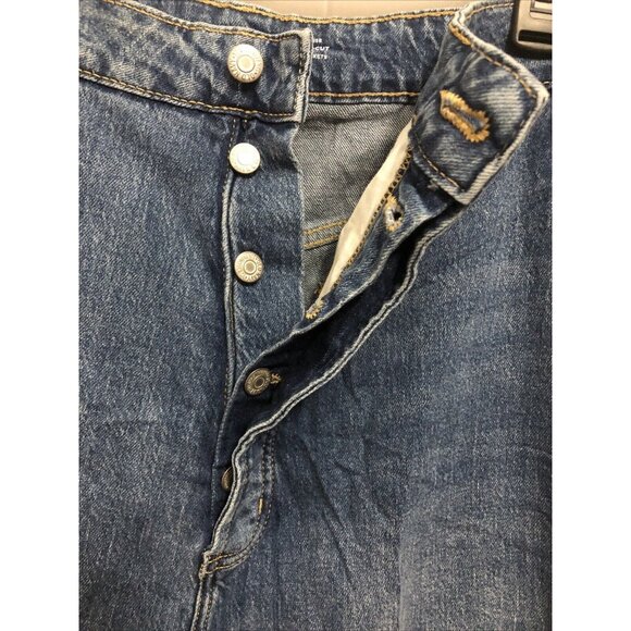 Old Navy Extra High Rise Kicker Boot Cut Button Fly Jeans W26 - Picture 3 of 7